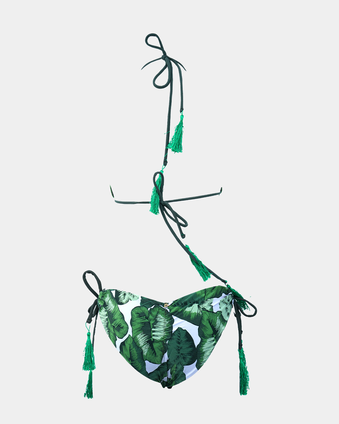 Palm leaves print bikini